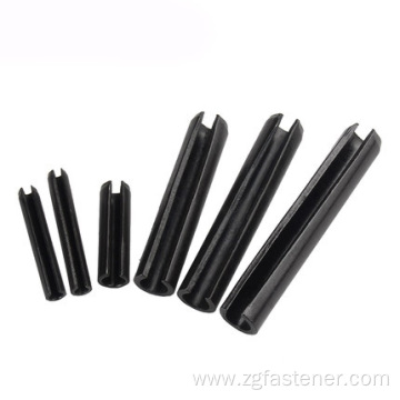 black oxide coating Spring-Type Straight Pins-Slotted